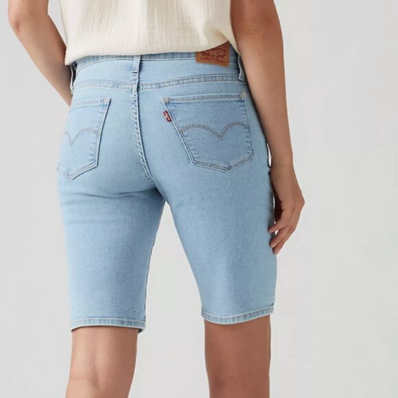 Levi's Women's Above Knee Shorts - Picture 1 of 2